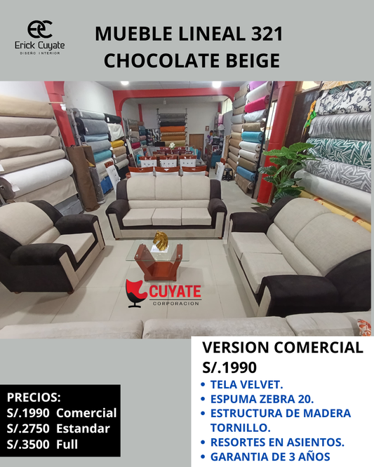MUEBLE LINEAL COMERCIAL